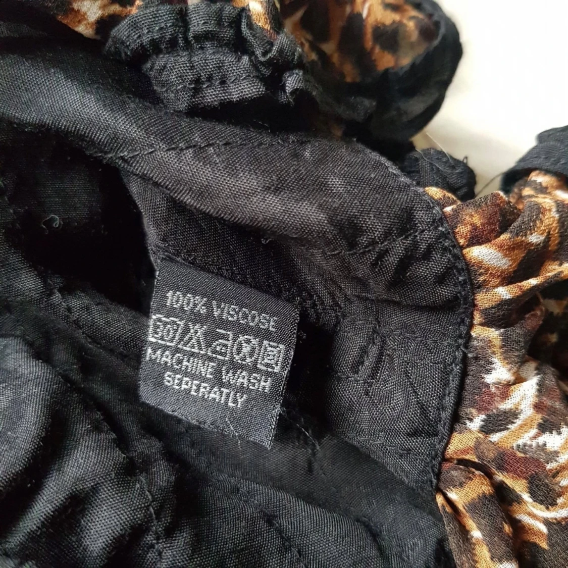 Vintage topp med volanger, retro - 92