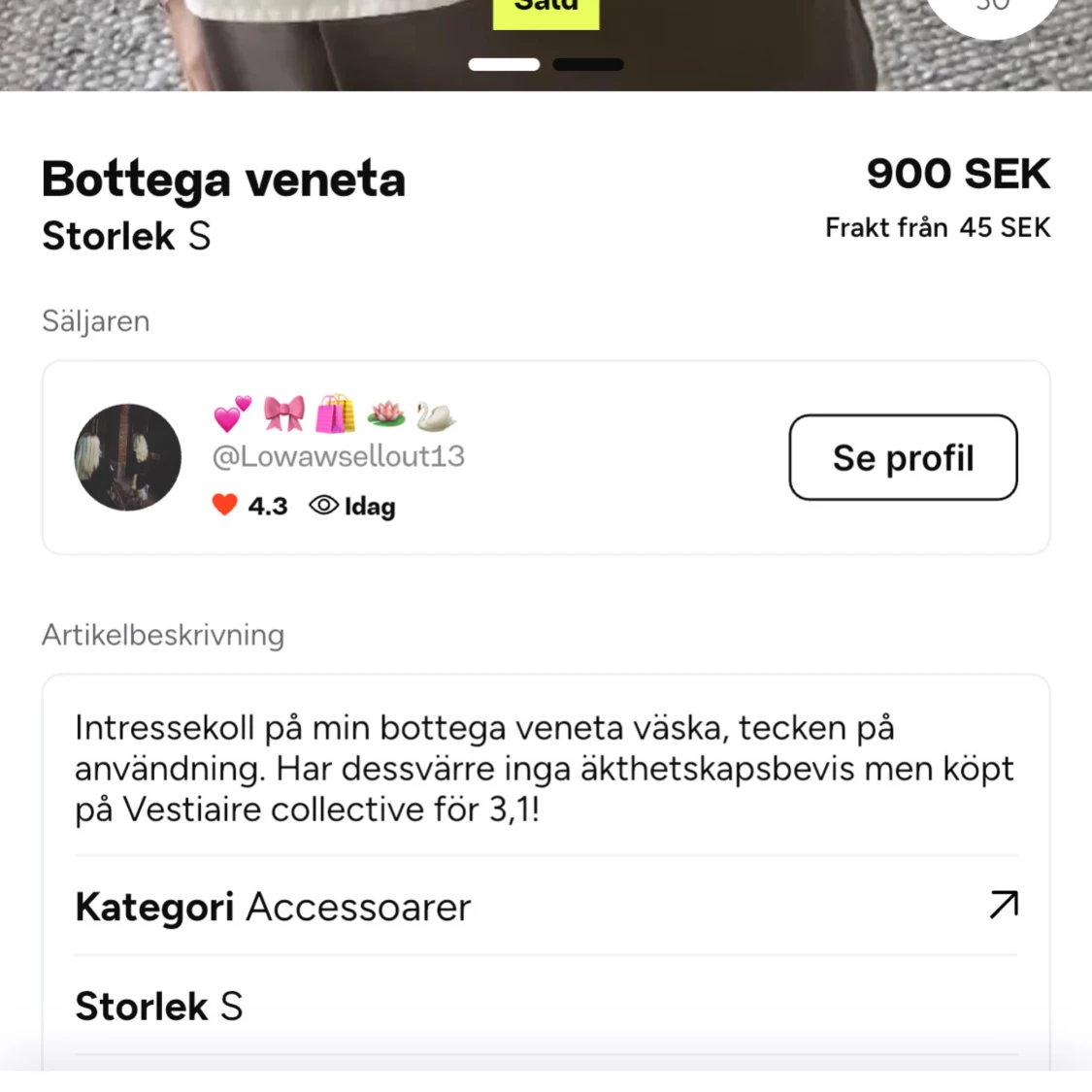 Bottega väska  - 92