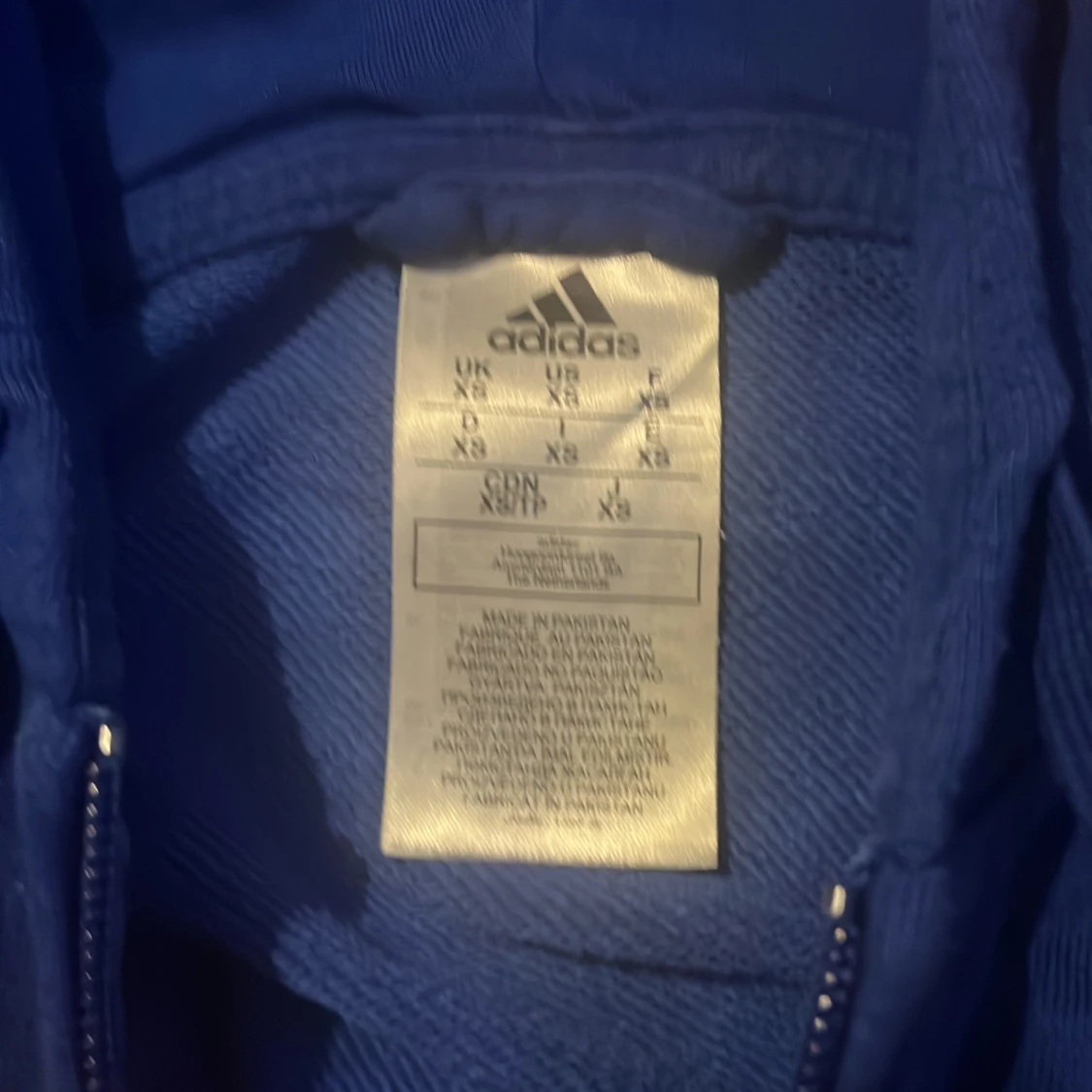 Blå huvtröja från Adidas - 2