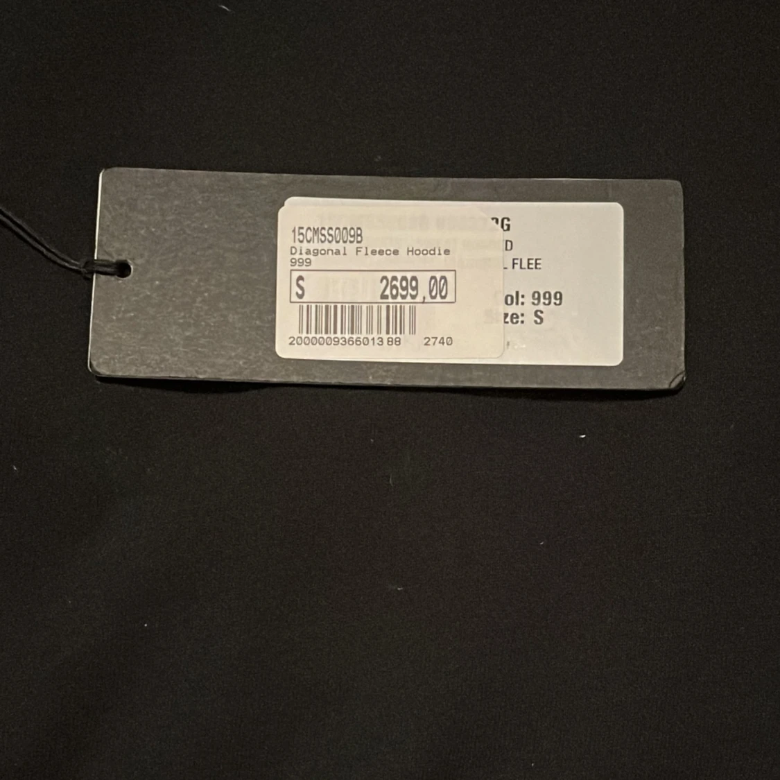 Svart hoodie från C.P. Company 100% äkta me Scan o original prislapp - 2