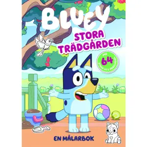 Färglägg Bluey och hennes familj när de gör roliga saker i trädgården, på lekplatsen, vid bäcken och fler spännande platser från Blueys fantastiska lekfulla värld.    Format Häftad   Omfång 64 sidor   Språk Svenska   Förlag Tukan Förlag   Utgivningsdatum 2023-06-30   Medverkande Leksell Karin Didring   ISBN 9789180378079  