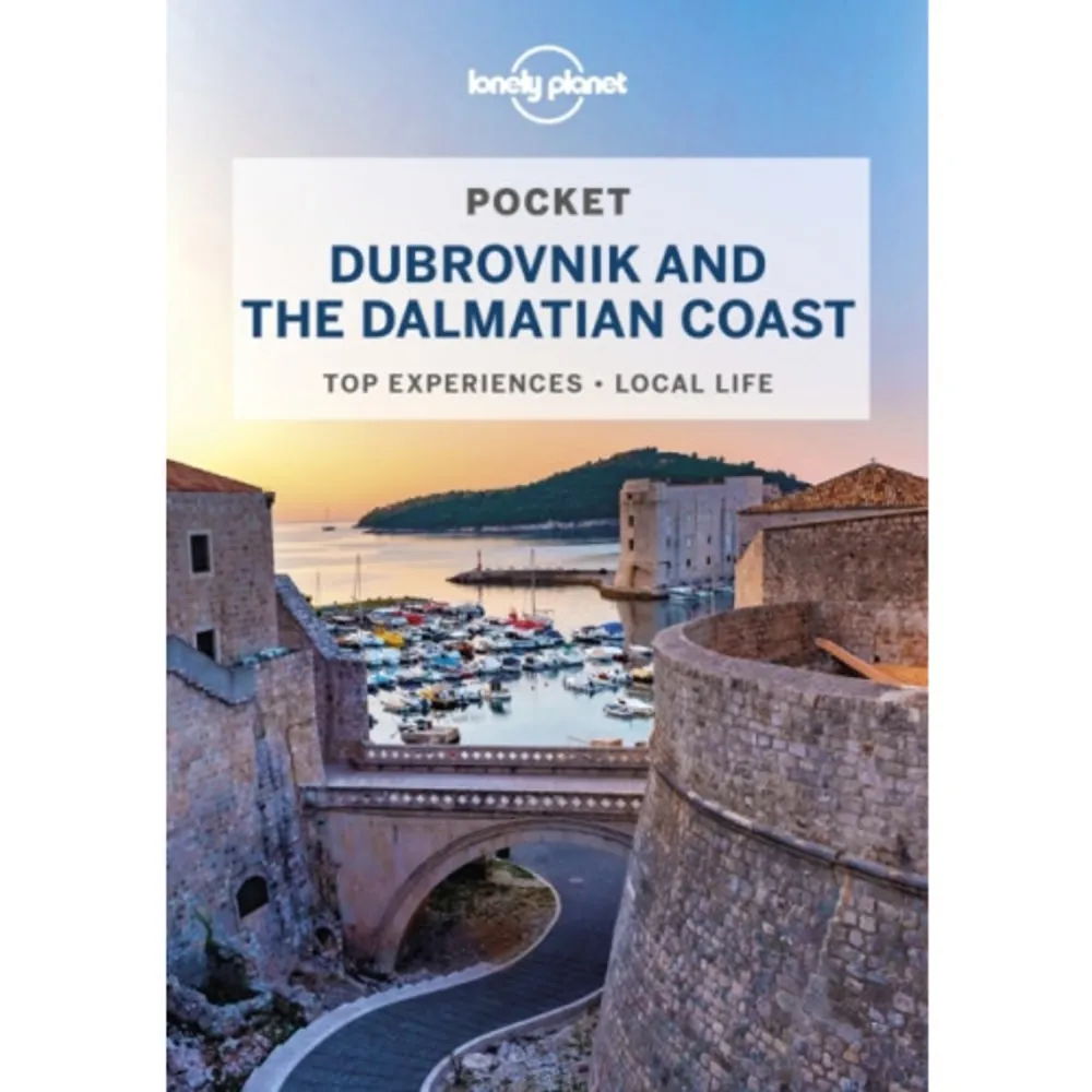 Lonely Planet's Pocket Dubrovnik & the Dalmatian Coast is your guide to the city's best experiences and local life - neighbourhood by neighbourhood. Explore Dubrovnik, discover Dalmatian beaches; all with your trusted travel companion. Uncover the best of Dubrovnik & the Dalmatian Coast and make the most of your trip!Inside Lonely Planet's Pocket Dubrovnik & the Dalmatian Coast: Up-to-date information - all businesses were rechecked before publication to ensure they are still open after 2020's COVID-19 outbreak Full-colour maps and travel photography throughout Highlights and itineraries help you tailor your trip to your personal needs and interests Insider tips to save time and money and get around like a local, avoiding crowds and trouble spots Essential info at your fingertips - hours of operation, phone numbers, websites, transit tips, prices Honest reviews for all budgets - eating, sightseeing, going out, shopping, hidden gems that most guidebooks miss Convenient pull-out Dubrovnik map (included in print version), plus over 15 colour neighbourhood maps User-friendly layout with helpful icons, and organised by neighbourhood to help you pick the best spots to spend your time Covers Dubrovnik, Lokrum Island, Lapad beaches, Dalmatian Coast, Mljet National Park, Korcula Island, Hvar Island, Brac Island, Split and more The Perfect Choice: Lonely Planet's Pocket Dubrovnik & the Dalmatian Coast, an easy-to-use guide filled with top experiences - neighbourhood by neighbourhood - that literally fits in your pocket. Make the most of a quick trip to Dubrovnik & the Dalmatian Coast with trusted travel advice to get you straight to the heart of the city.    Format Pocket   Omfång 176 sidor   Språk Engelska   Förlag Lonely Planet   Utgivningsdatum 2022-03-11   ISBN 9781788681018  . Böcker.