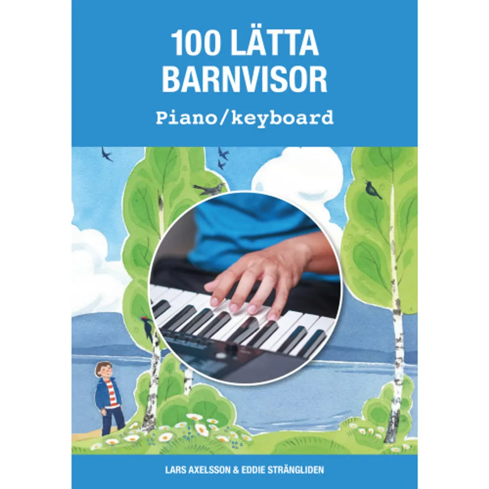 Här finns text och ackord till 100 välkända barnvisor som alla kan sjunga. De flesta visorna har bara några få ackord. Nu kan du sjunga med barnen och själv kompa till på piano. Pianoackorden finns behändigt intill sångtexten på varje sida.    Format Häftad   Omfång 120 sidor   Språk Svenska   Förlag Notfabriken   Utgivningsdatum 2023-08-08   ISBN 9789188937940  . Böcker.