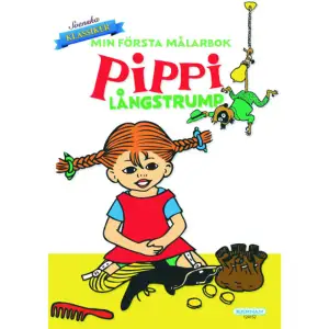 Min första målarbok Pippi Långstrump. Stora bilder och enkla små texter. 24 sidor.    Format Häftad   Omfång 24 sidor   Språk Svenska   Förlag Egmont Publishing AB   Utgivningsdatum 2020-06-03   ISBN 7317441241521  