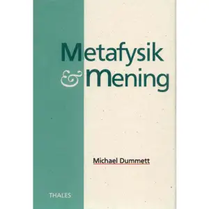 Michael Dummett (född 1925) är även av sina motståndare vanligen erkänd som den mest betydelsefulla av Englands nu verksamma filosofer. Han var professor i Oxford 1979-92, men bröt tidigt med den s.k. Oxfordfilosofin. Hos Dummett är det själva begreppet mening som står i centrum (inte meningen hos vardagsspråkliga uttryck som hos Oxfordfilosofin). En grundtanke hos Dummett är att ett språks funktion bestäms av dess meningsteori; en teori som språkanvändarna normalt inte själva har formulerat explicit, men som filosofin har som uppgift att komma underfund med för att på så sätt förstå vad mening är för något. En annan grundtanke hos Dummett är att metafysiska tvister kan avgöras utifrån en sådan förståelse. Han har därvid starkt ifrågasatt den realistiska position som annars varit förhärskande inom den analytiska filosofin. I volymen Metafysik och mening har sex kända texter av Dummett samlats.    Format Inbunden   Omfång 208 sidor   Språk Svenska   Förlag Bokförlaget Thales   Utgivningsdatum 1996-01-01   ISBN 9789187172700  