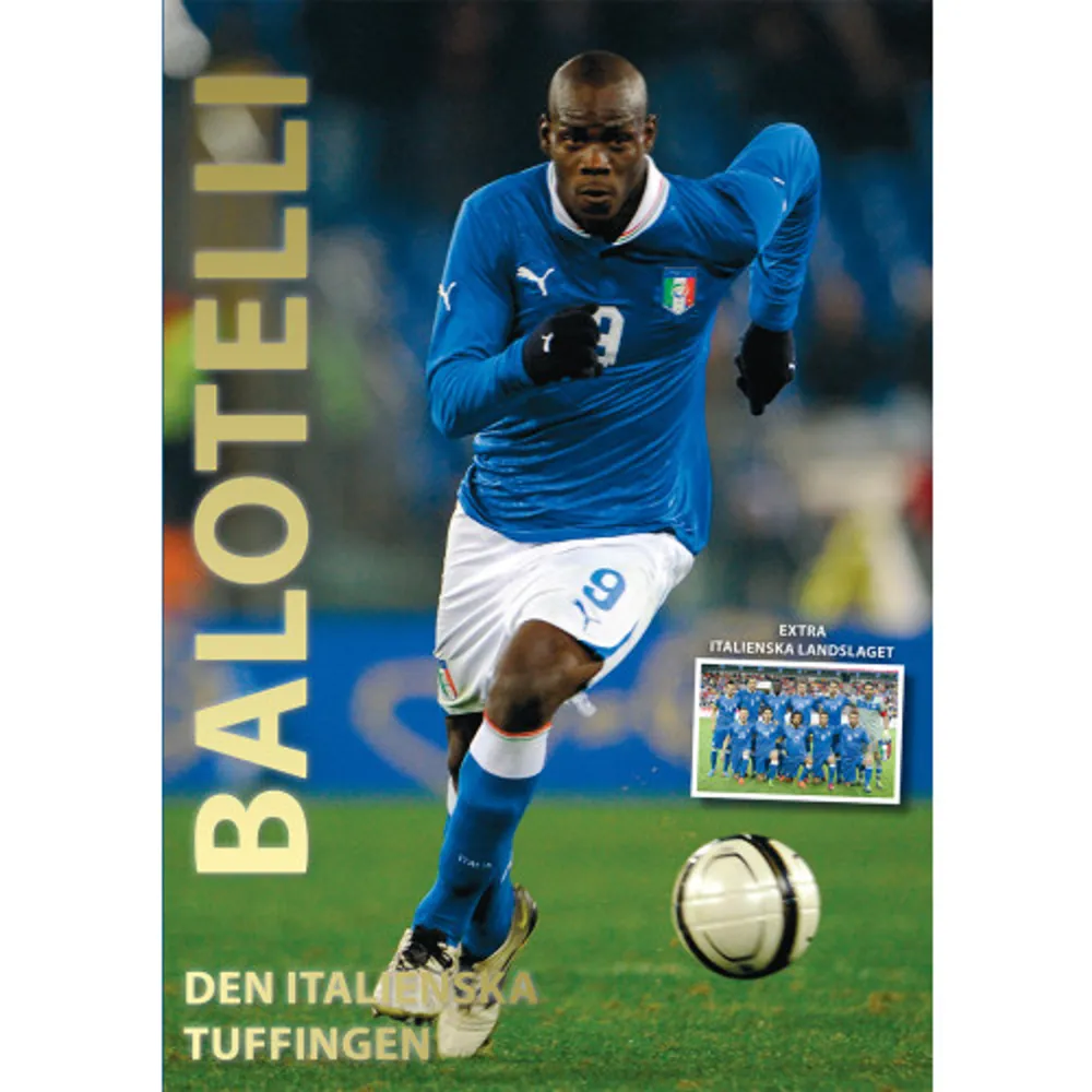 Balotelli spelar nu som anfallare för den itailenska klubben AC Milan och det italienska landslaget. Det är många som är helt säkra att Balotelli kommer att bli den stora stjärnan i VM i Brasilien sommaren 2014. Balotelli är en spektakulär spelare som ofta får mycket uppmärksamhet i pressen, både på och utanför planen.    Format Inbunden   Omfång 63 sidor   Språk Svenska   Förlag Katla Förlag   Utgivningsdatum 2014-05-06   Medverkande Björn Thor Sigbjörnsson   Medverkande Maria Riska   Medverkande Arni Torfason   Medverkande Olafur Gunnar Gudlaugsson   ISBN 9789187311291  . Böcker.