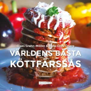 Världens bästa köttfärssås (inbunden) - Många hävdar att de gör världens bästa köttfärssås. Kanske du med? Oavsett hur det är med den saken, får du med denna kunniga och lekfulla inspirationsbok en mängd nya recept på köttfärssåsvarianter. Men också en rejäl dos köksklokskap och nyttiga hintar för din utveckling i köket, oavsett om du är nybörjare vid kastrullerna eller mer avancerad. Med van hand guidar stjärnkocken Claes Grahn Möller och köksentusiasten Hans-Olov Öberg dig genom de grundläggande, traditionella recepten och vidare in i de kulinariska utmarkerna. Naturligtvis innehåller boken även ett antal vegetariska varianter.    Format Inbunden   Omfång 125 sidor   Språk Svenska   Förlag Kalla kulor förlag   Utgivningsdatum 2017-03-16   Medverkande Hans-Olov Öberg   Medverkande Sofia Ejheden   Medverkande Paulin Elm   ISBN 9789188153548  