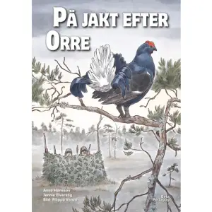 Axel har sytt en bulvan som ser ut som en orre. Han ger den till farmor i födelsedagspresent. Redan dagen efter får han se om den fungerar, när han får följa med farmor på jakt. De ger sig av tidigt för att bygga ett gömsle innan solen går upp, sedan väntar de. Kommer Axels bulvan att locka till sig några fåglar?På jakt efter orre är den fjärde boken i en serie lättlästa böcker för barn mellan 6 och 9 år. Bokens läsbarhetsindex (lix) är 17.Anna Hansson är utbildad lärare och skriver böcker som hon själv hade velat läsa som barn. Spännande, fantasifulla och roliga.Jennie Elverstig har erfarenhet av jakthundsuppfödning och har skrivit flera böcker tillsammans med Anna. Med serien På jakt vill de informera om hur jakt bedrivs i Sverige, samt om vilka djur som är vanliga att jaga.Filippo Vanzo är en illustratör som brinner extra mycket för djur och natur. Hans vackra och naturtrogna bilder är som gjorda för en bokserie om jakt.Inbunden bok, 29 sidor.Författare: Anna Hansson och Jennie ElverstigIllustratör: Filippo VanzoISBN: 9789188871206    Format Inbunden   Omfång 29 sidor   Språk Svenska   Förlag Beta Pedagog AB   Utgivningsdatum 2020-09-07   Medverkande Jennie Elverstig   Medverkande Filippo Vanzo   ISBN 9789188871206  