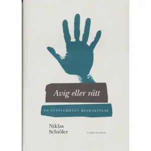 Avig eller rätt är en personlig essä om en självklar men likafullt okänd minoritet mitt ibland oss, mytomspunnen, säregen, förskjuten. Boken kan därför samtidigt läsas som en ovanlig och intensiv berättelse om själva det främmande, om egenartens brottning med maktens normerande domar.Utgångspunkten är historiens och kulturernas föreställningar kring vänsterhänthet, men texten övergår till, eller kombineras med, en vidgning av begreppet vänsterhänt till avstickande minoriteter mer generellt.    Format Inbunden   Omfång 111 sidor   Språk Svenska   Förlag Carlsson   Utgivningsdatum 2007-02-22   Medverkande Johannes Molin   Medverkande Niklas Schiöler   ISBN 9789173310437  