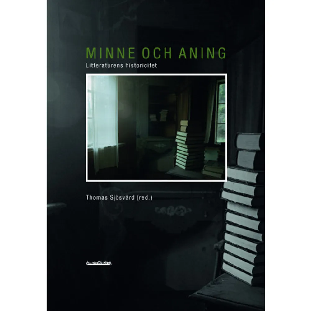 Minne och aning är en antologi om skriftens förhållande till tiden ett ämne om blivit föremål för långa och snåriga diskussioner, alltifrån närmast realpolitiska debatter om värdet av en litterär kanon, till större, närmast filosofiska frågeställningar. Den första diskussionen gäller traditionen, eller kanon om man så vill. Hur kommer det sig att vissa författare hamnat i skuggan när litteraturhistorien skrivs? Den andra gäller hur författarna själva gestaltat tiden, och förhållit sig till sin egen historicitet. Vilka spår lämnar de skrivande efter sig? Ämnena cirkulerar kring bland annat Nelly Sachs, William Blake, Fjodor ostojevskij, Dag Hammarskjöld, dadaism, Tomas Tranströmer, August Strindberg och mycket mer. Thomas Sjösvärd är doktorand i Litteraturvetenskap vid Uppsala universitet och forskar om Willy Kyrklund och det grekiska.    Format Häftad   Omfång 192 sidor   Språk Svenska   Förlag H:ström Text & Kultur   Utgivningsdatum 2012-11-20   Medverkande Thomas Sjösvärd   ISBN 9789173271776  . Böcker.