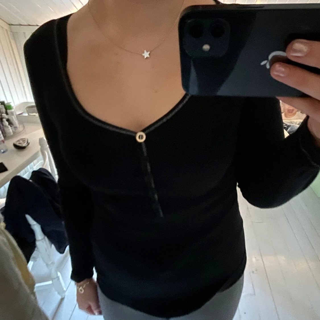 Långärmad tröja - 90