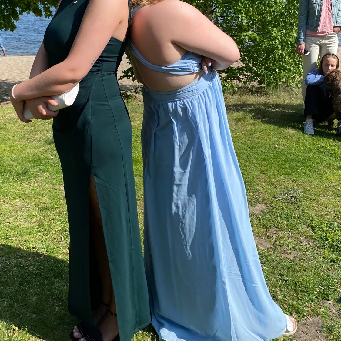 Blå balklänning  - 92