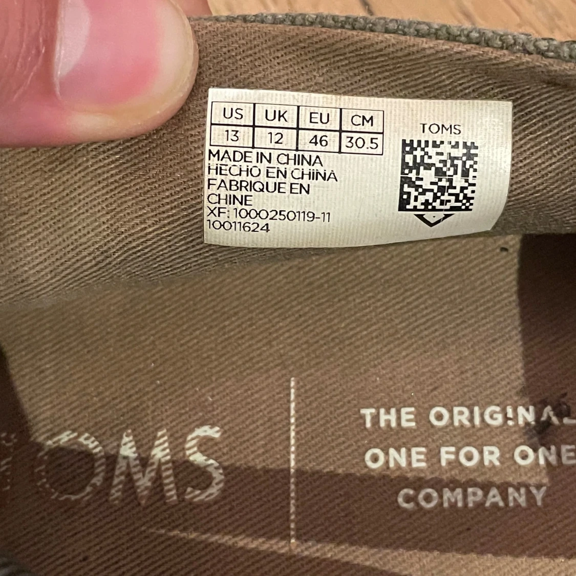 Olivgröna loafers från TOMS - 92