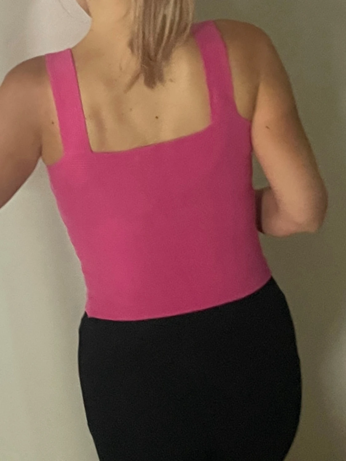 Stickad rosa linnetopp - 2