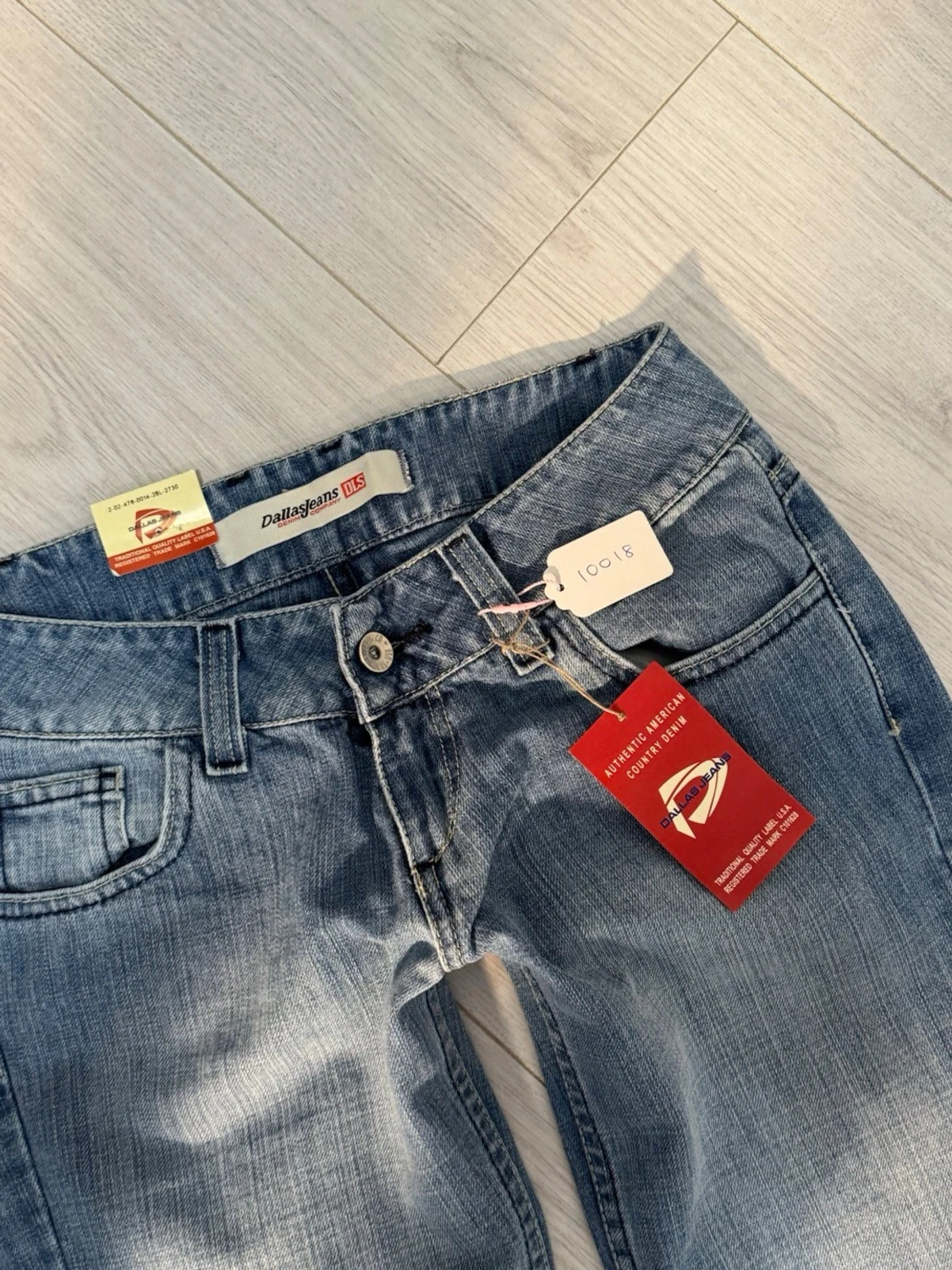 Low bootcut jeans 10018 - 3