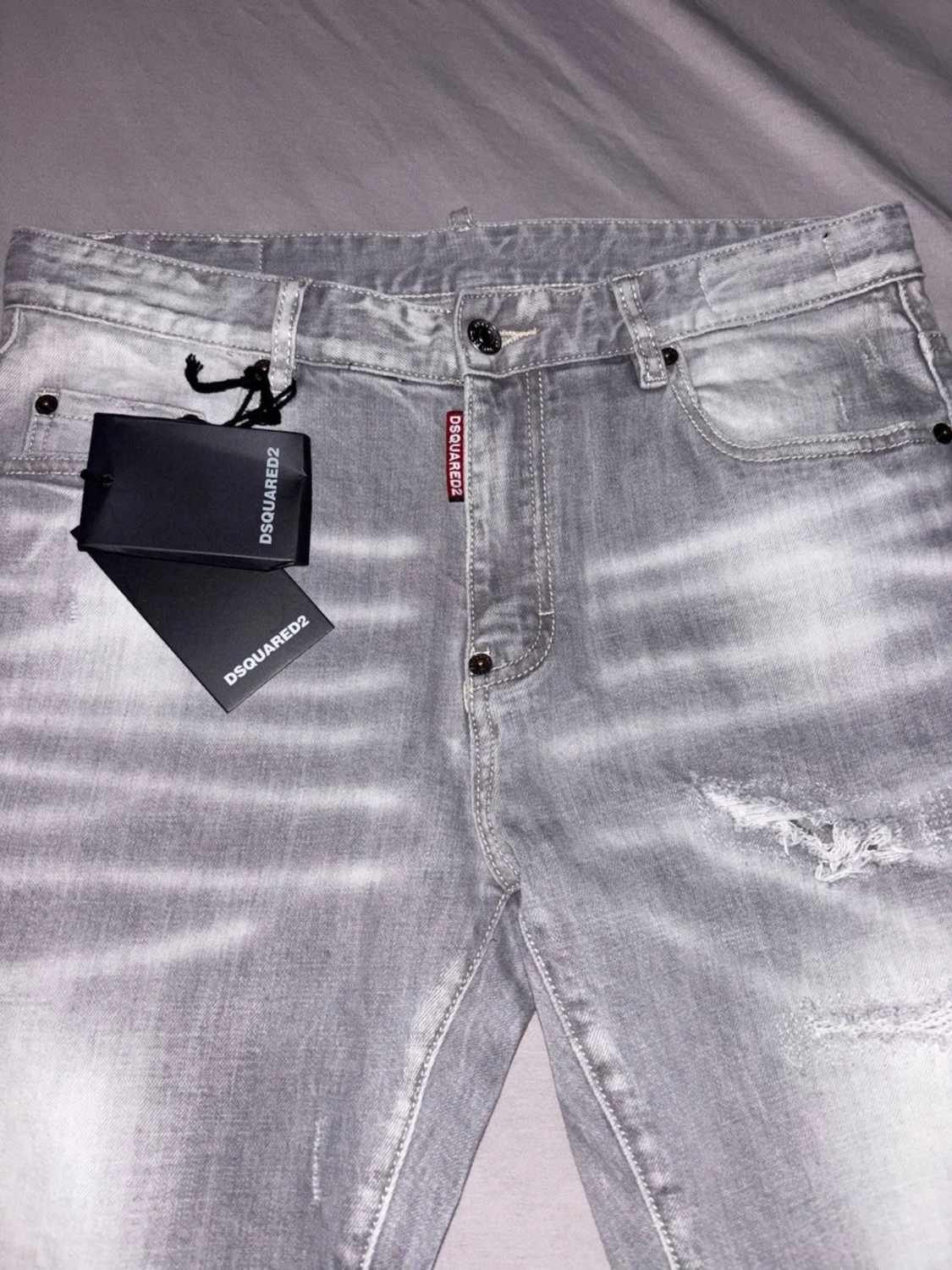 Grå dsquared2 jeans  - 2