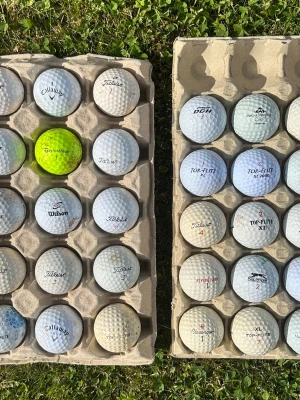 GOLFBOLLAR 40 st - En mix av golfbollar💪