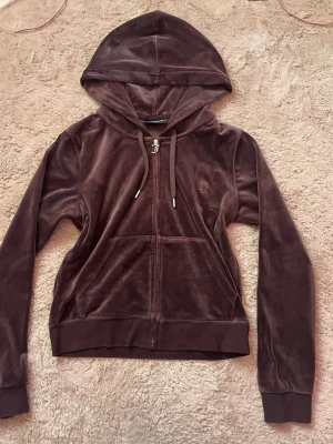 Juicy Couture tröja - Brun Juicy Couture tröja i storlek M!😍Ändvänd några gånger och mycket bra skick!🥰 Djur i hus!!!