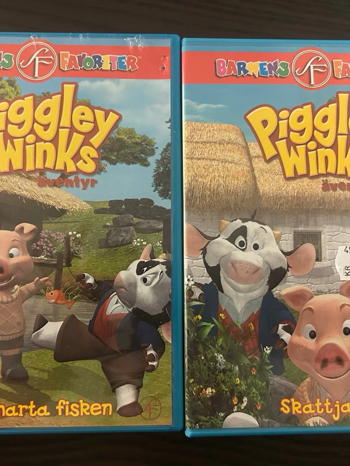 Piggley winks äventyr - Den smarta fisken/skattjakt DVDS