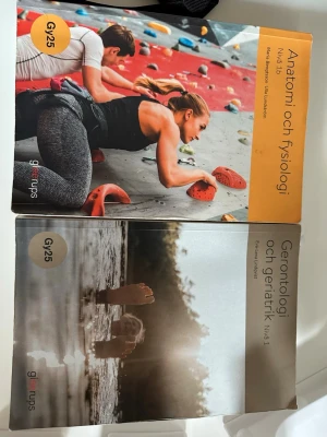  Gerontologi -  'Gerontologi och geriatrik' (Nivå 1) med naturmotiv. Perfekta för gymnasiekurser inom vård och omsorge 