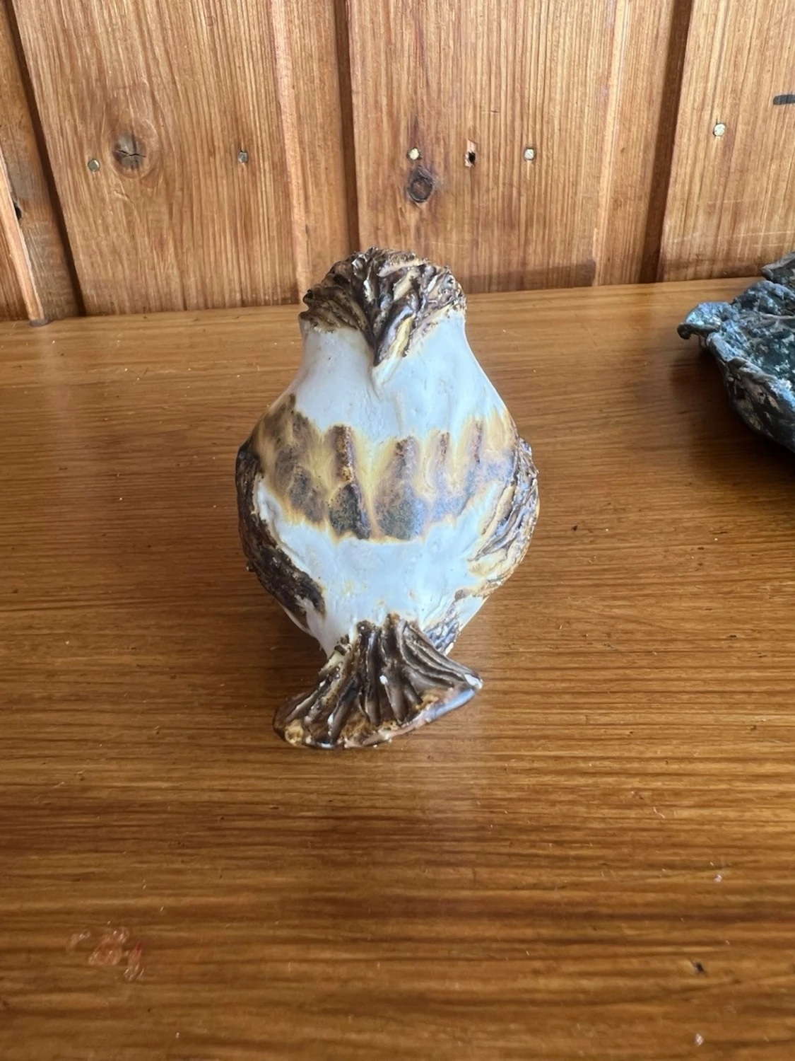 Keramisk fågel prydnadsfigur - 2