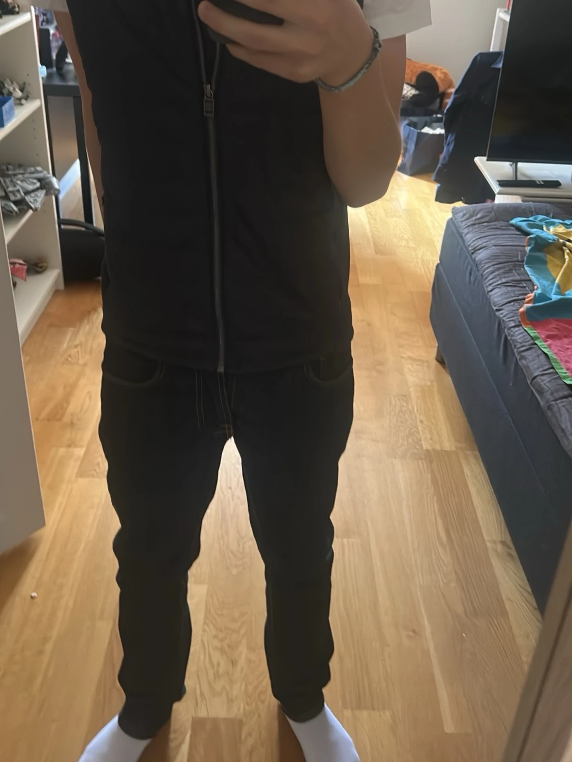 Mörkblå väst  - 3