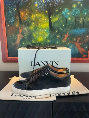 Lanvin cap toe  - Säljer mina lanvins. Köpta nya för 4999 på care of carl, allt medföljer. Kvitto mm. Storlek 46, bra skick bara sulan som slitits lite och är lite paj men inget som påverkar eller syns.  Säljer billigt men pris går att diskutera. Mvh! Bara att höra av sig. 