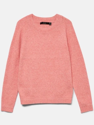 Korall stickad tröja - Supersnygg stickad korall tröja från vero Moda. I superfint skick då den endast är testad ❤️ pris kan gå att diskutera