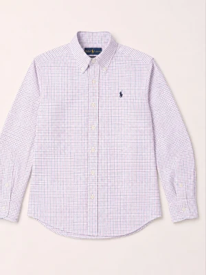 Ralph Lauren skjorta - Tjena, jag säljer en riktigt snygg och populär Ralph Lauren skjorta😁 Den är i mycket bra skick och har inga fläckar eller skador☺️ Den är självklart äkta✅ Skicka om du har några frågor😄