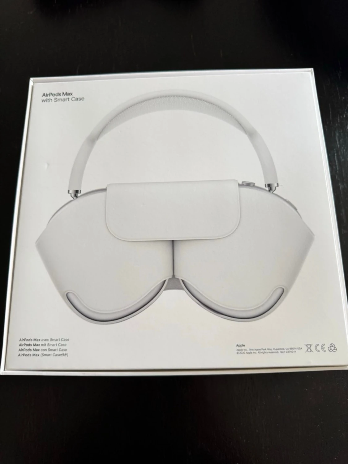 Apple AirPods Max hörlurar silver - 1