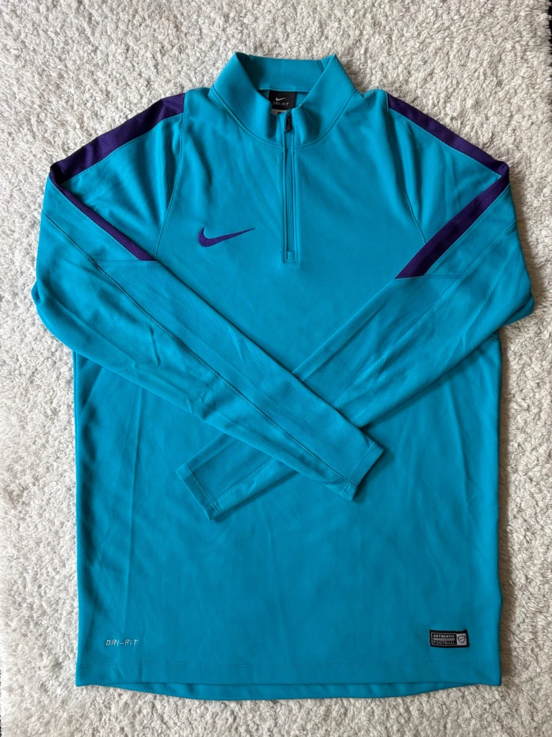 Blå långärmad träningströja Nike - 1