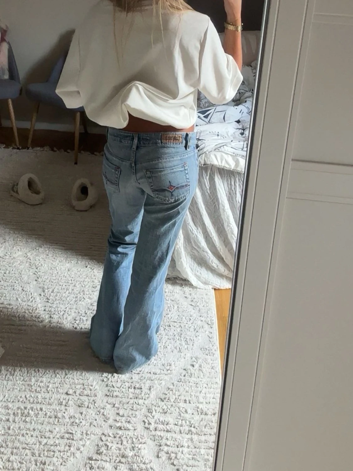 Ljusblå jeans  - 3