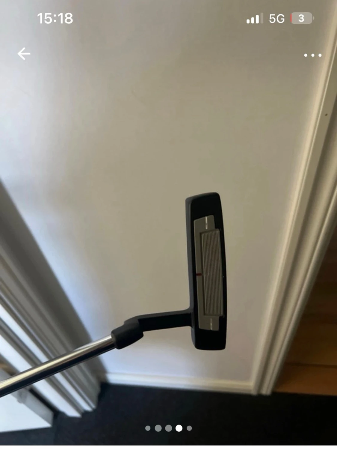 Golfputter Harmonized svart/grå vänster mycket bra  - 3