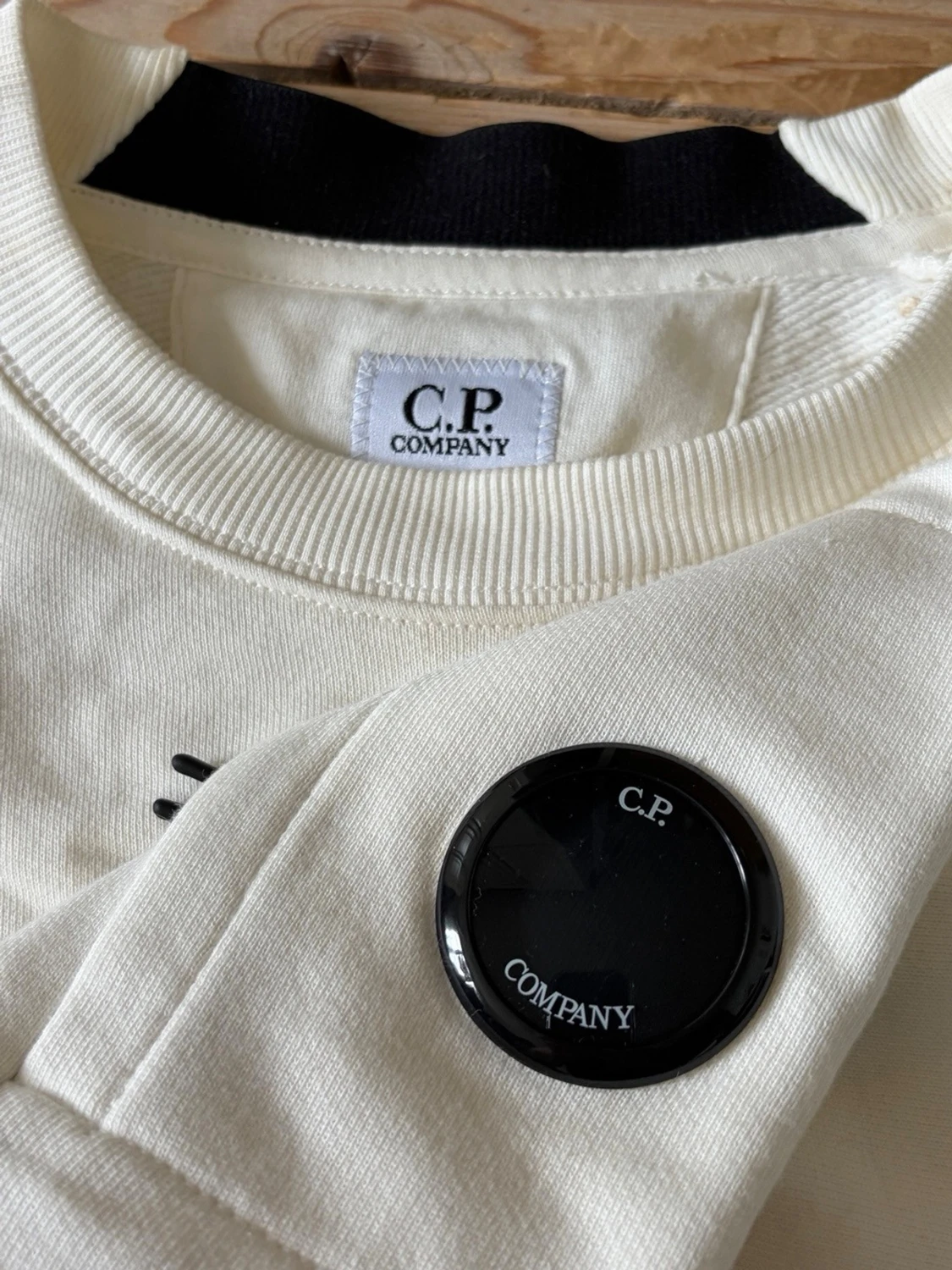 Vit CP Company tröja - 3
