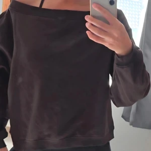 Brun offshoulder topp - Använd en gång
