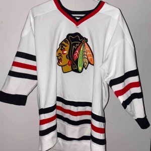  - Denna tröja är mjuk med tryckt på framsidan och armarna, även ränder i svart och rött. Aldrig använd ☺️.  Betalning via swish och frakten är inräknat i priset.  Vid frågor hör bara av dig😊