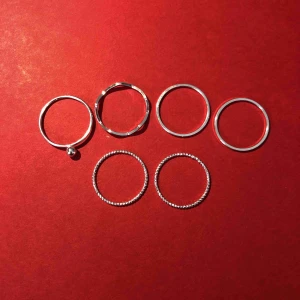  - Ringar från H&M! Aldrig använda :)
