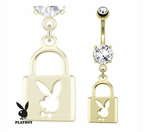 Oöppnad playboy navelpiercing - Frakt 10kr