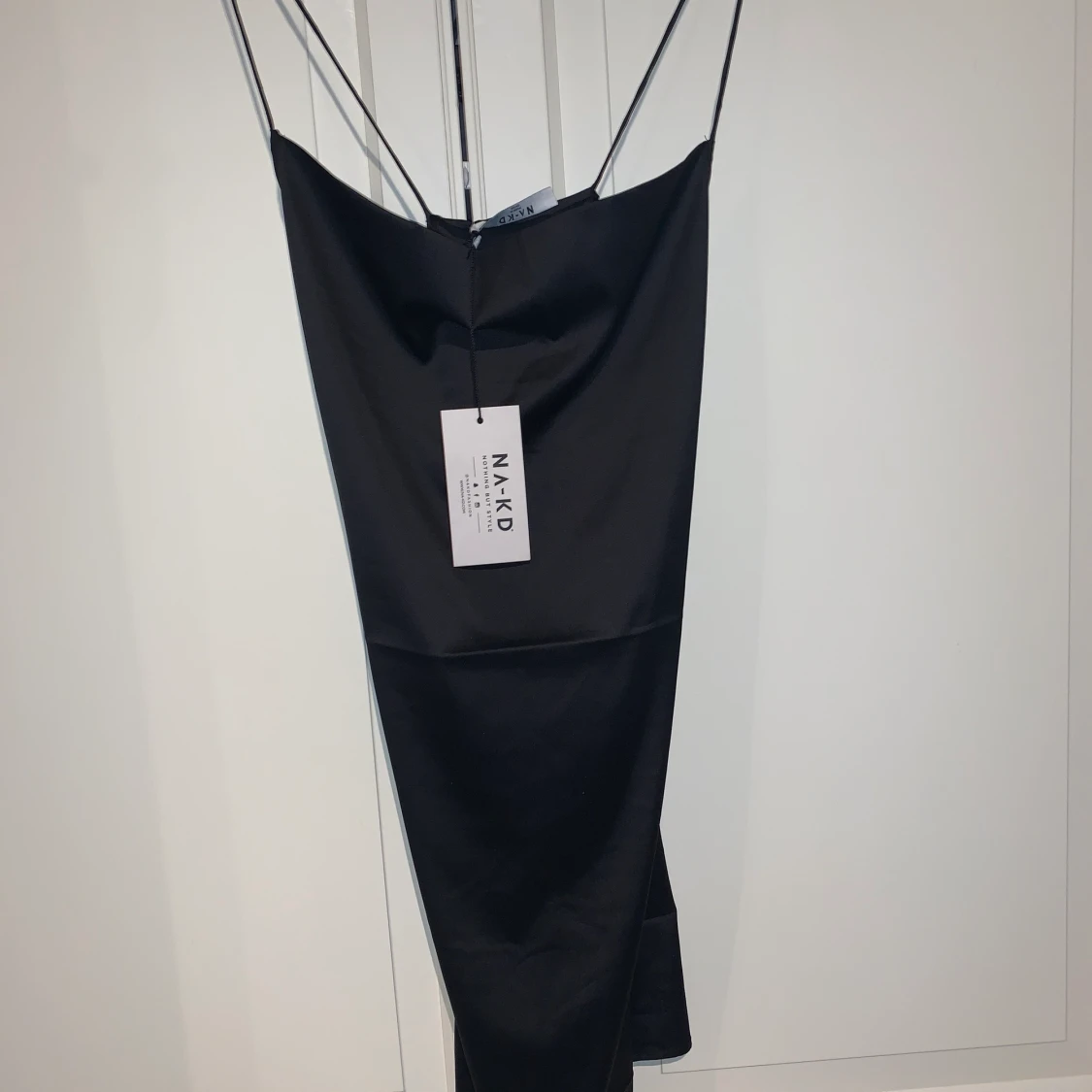 Satin klänning - 90