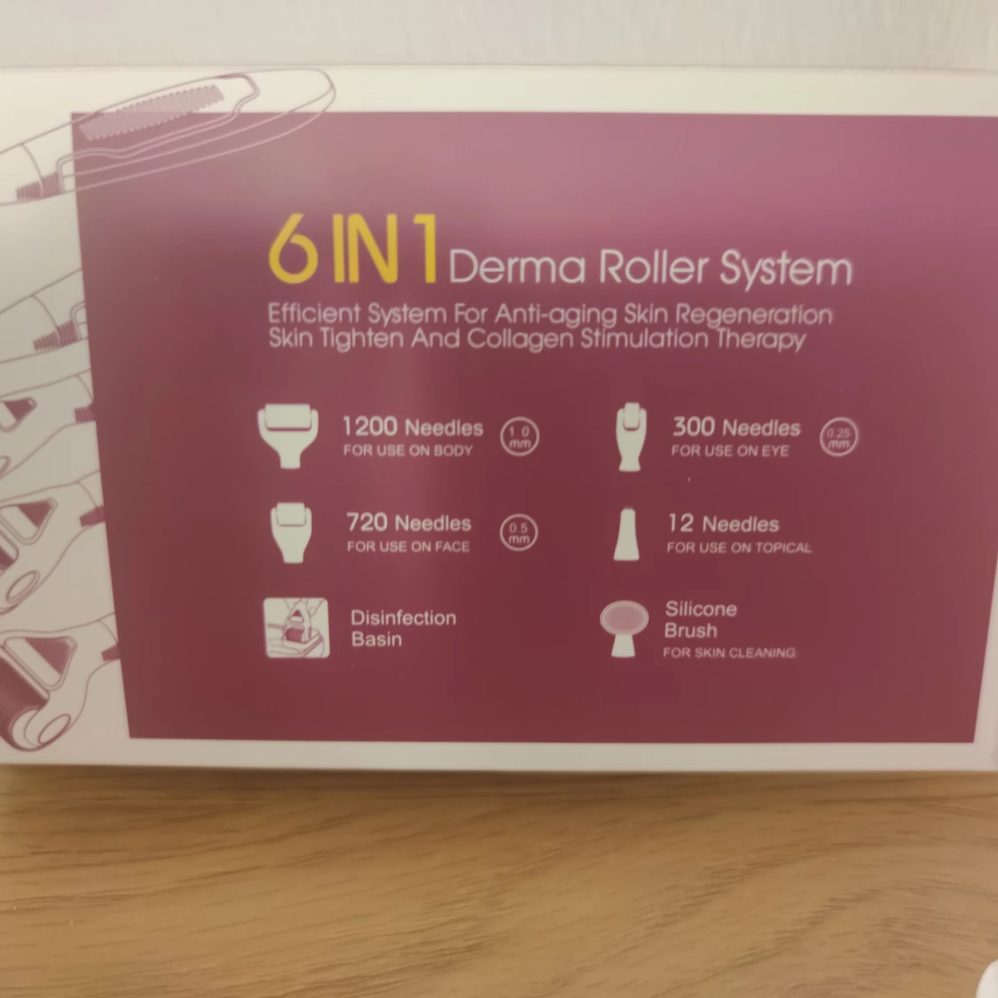 [NY] Dermaroller 6 I 1 system för hud - 90