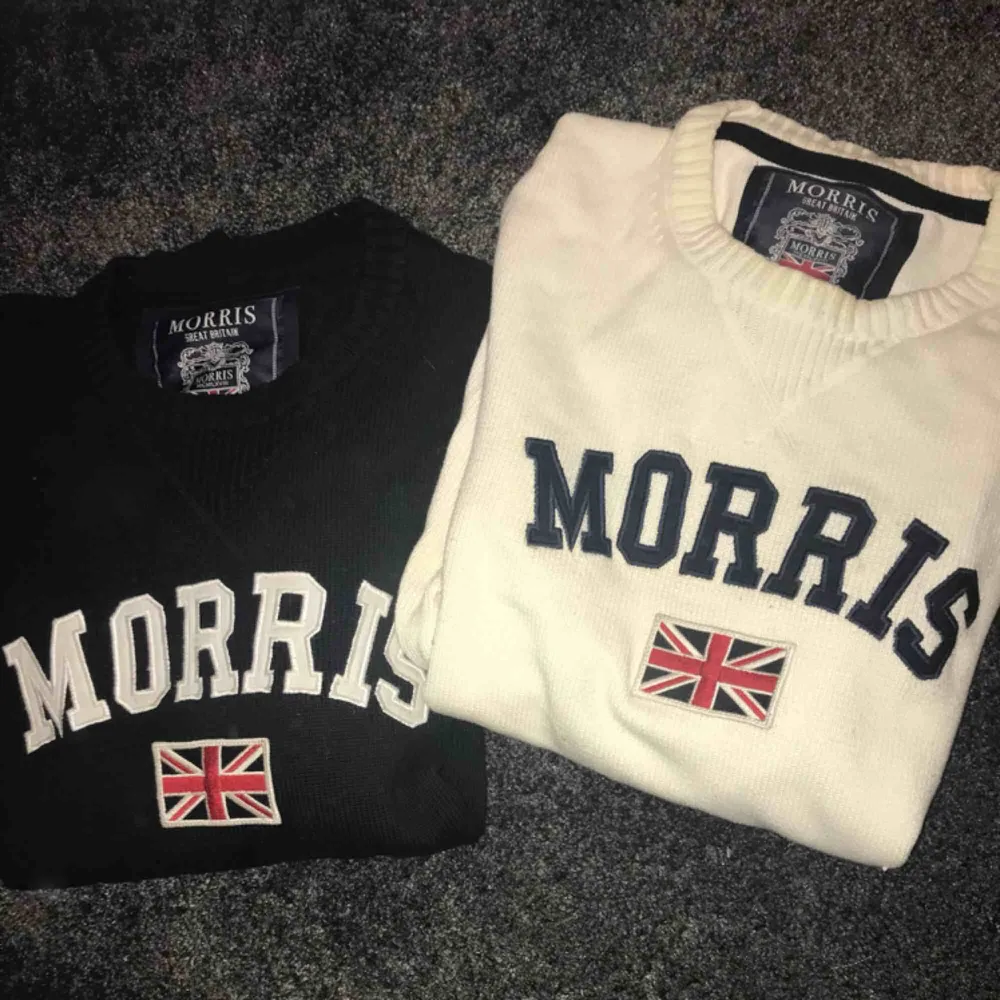 Två Morris tröjor i bra skick ,200kr styck. . Stickat.