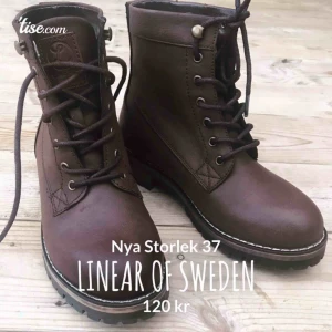  - Varmfodrade skor från Linear of Sweden🍂🌨 Varmt fluffigt material på insidan☁️ Endast provade🥾  Nypris 599kr  Säljer för  120 + 63kr frakt 📦 