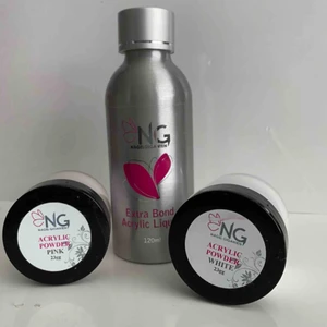  - 💅Akrylpulver och akrylvätska från Nagelgiganten säljes. Endast använt 1 gång på ett finger så väldigt mycket är kvar, nästan som nya. Akrylpulver i rosa och vitt.   Kan mötas i Borås men kan skickas mot en fraktkostnad 🌸