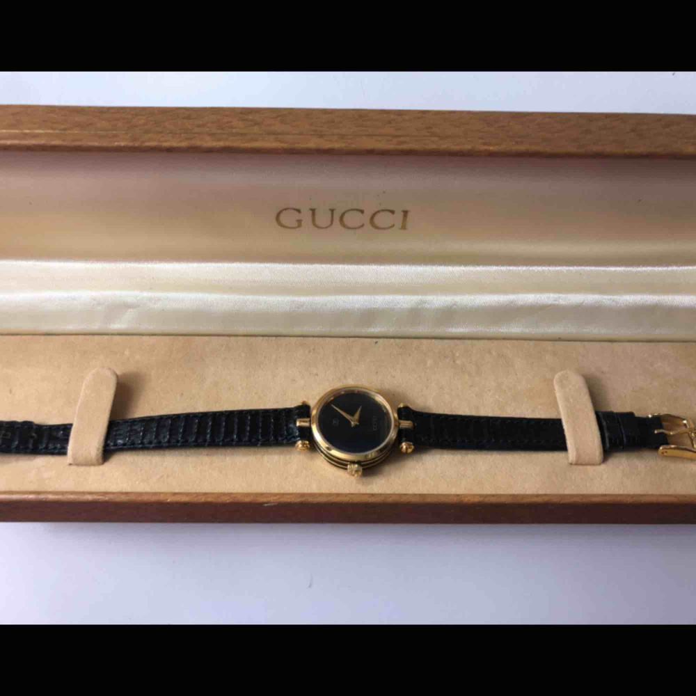 Vintage Gucci Klocka Fullt Fungerande Plick Second Hand