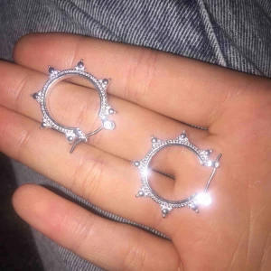  - Örhängen i silver jätte snygga aldrig använda ordinarie pris är 49kr :)