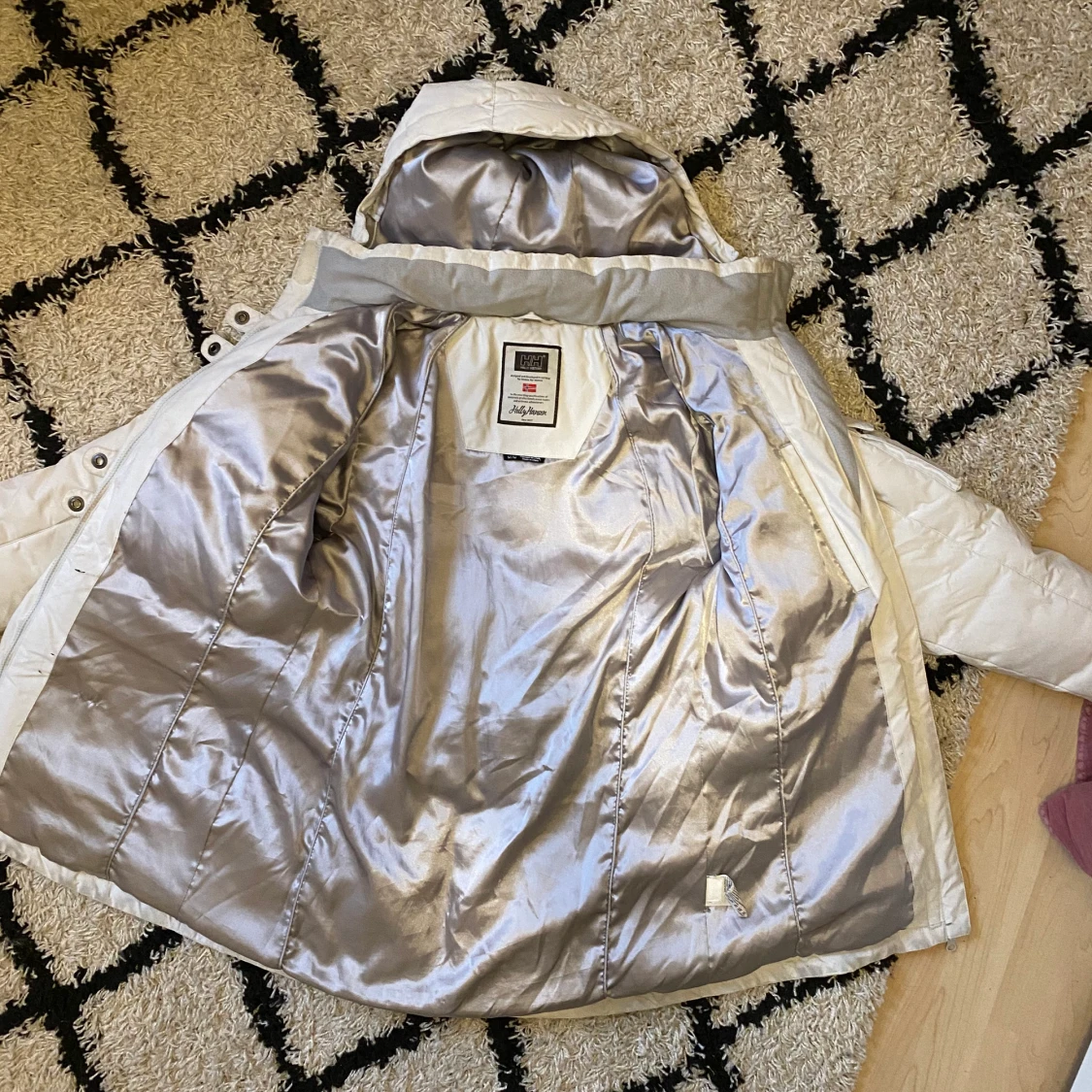 Helly Hansen dunjacka, vit  - 90