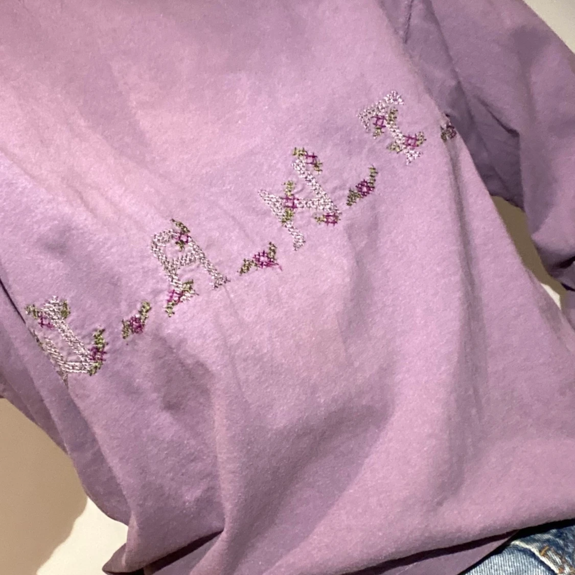 Lila långärmad   - 91