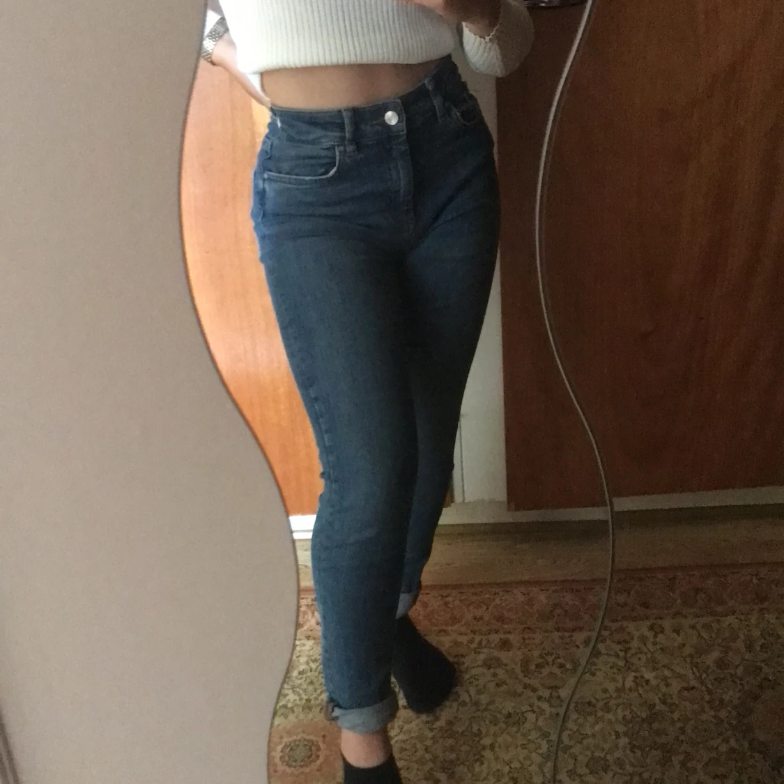 Carlings High waist skinny jeans S-M