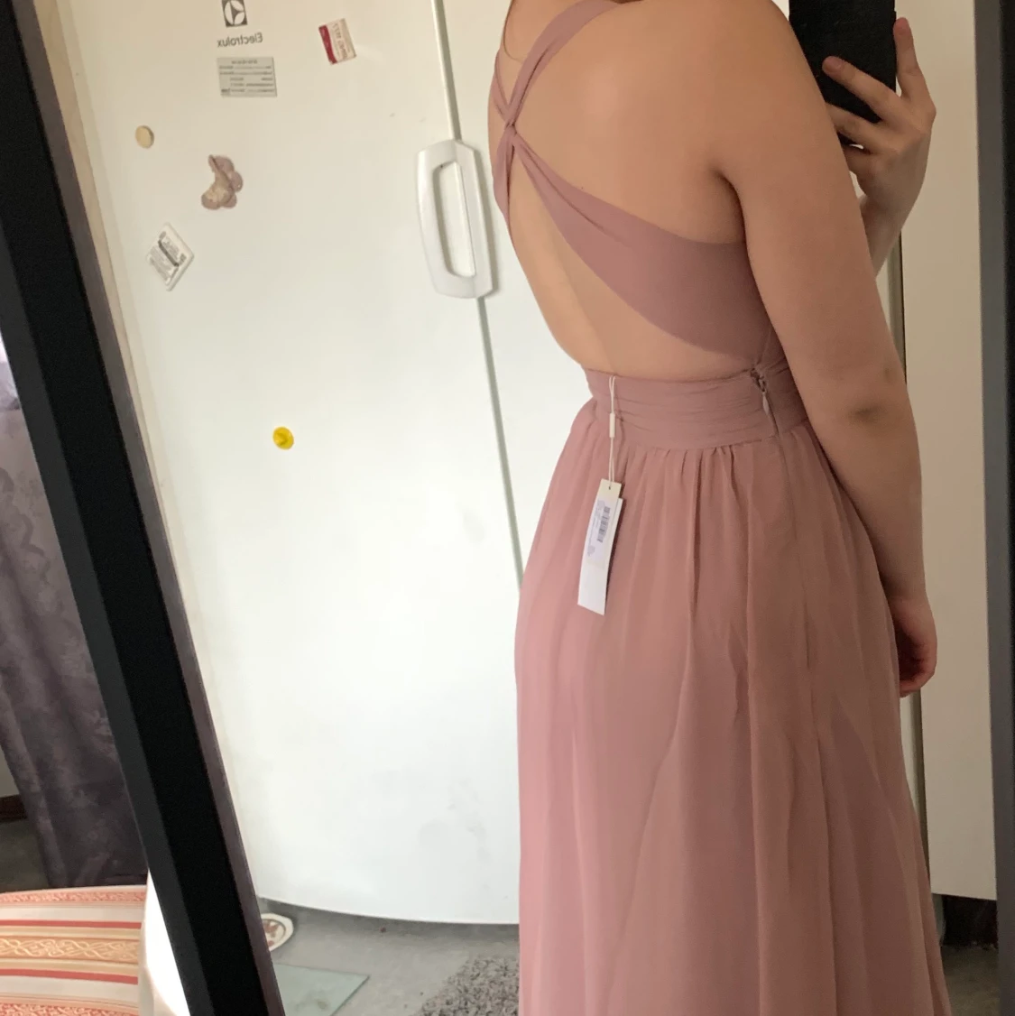 Smutsrosa balklänning - 90