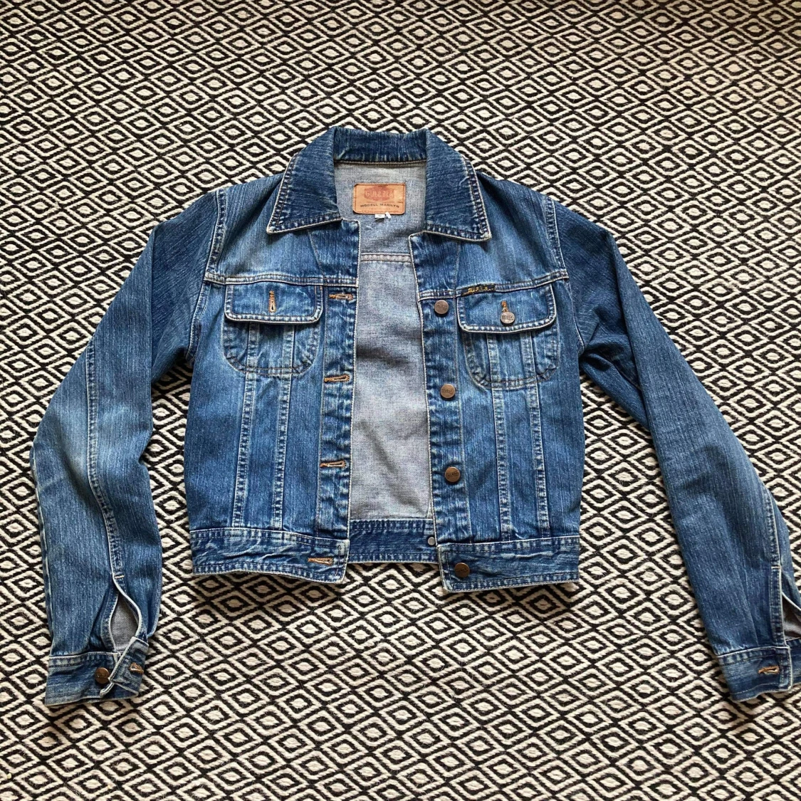 Jeansjacka GUL&BLÅ, str S.